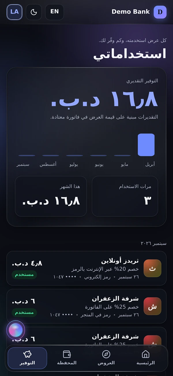 توفير يرونه بأعينهم